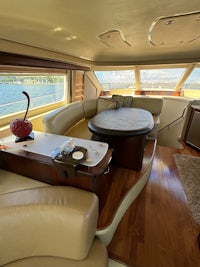 a view of the inside of a boat